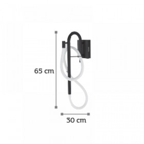 Απλίκα LED 25W 3000K Μαύρο 43010 INLIGHT