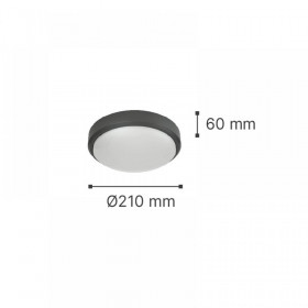 Πλαφονιέρα LED 15W 3000k-6000k Λευκό Echo 80300220 IT-LIGHTING