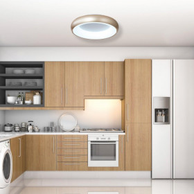 Πλαφονιέρα LED 110W 3000k-6000k Χρυσό Και Λευκό 42021-A INLIGHT
