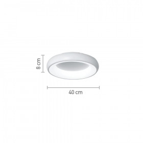 Πλαφονιέρα LED 54W 3000k-6000k Χρυσό Και Λευκό 42021-B INLIGHT