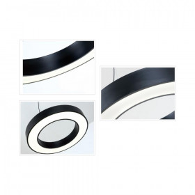 Φωτιστικό LED 60W 4000k Μαύρο 6171-100 INLIGHT