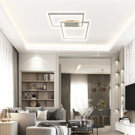 Φωτιστικό LED 38W 3000k Χρυσό 6066-GL INLIGHT
