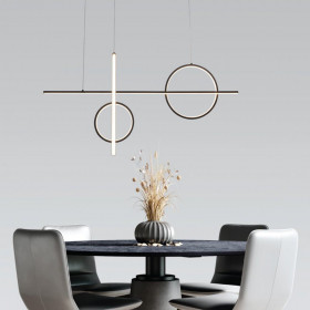 Φωτιστικό LED 55W 3000k-6000k Μαύρο 6043 INLIGHT