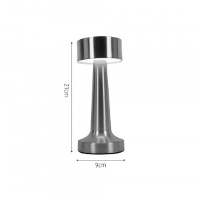 Πορτατίφ LED 1W 3000k-6000k Μαύρο 3033 INLIGHT
