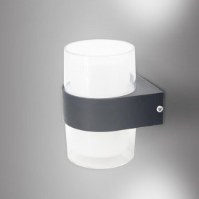 Απλίκα LED 8W 3000k Ανθρακί Athabasca 80203241 IT-LIGHTING