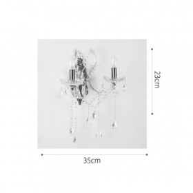 Απλίκα Ε14 Χρυσό Και Κρύσταλλο 43250 INLIGHT