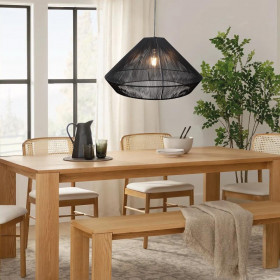 Φωτιστικό Μονόφωτο Ε27 Μαύρο 4057-A INLIGHT