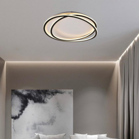 Πλαφονιέρα LED 38W 3000k-6000k Μαύρο 42037 INLIGHT