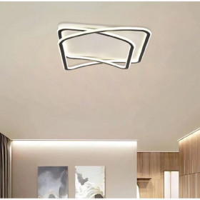 Πλαφονιέρα LED 38W 3000k-6000k Μαύρο 42038 INLIGHT