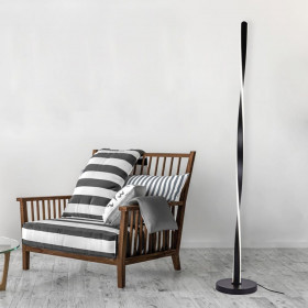 Φωτιστικό Δαπέδου LED 38W 3000k-6000k Μαύρο 45025 INLIGHT