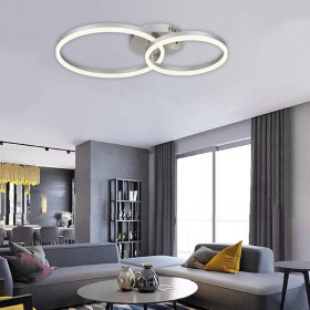 Φωτιστικό LED 45W 3000k-6000k Ασημί 6094-B INLIGHT