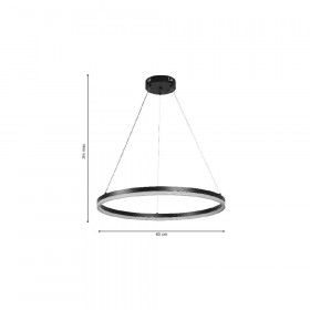 Φωτιστικό LED 45W 3000k-6000k Ασημί 6095-C INLIGHT