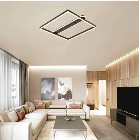 Πλαφονιέρα LED 35W 3000k-6000k Μαύρο 6110 INLIGHT