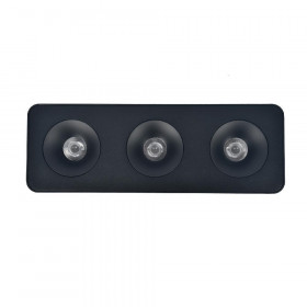 Σποτ Επίτοιχο LED 24W 3000k-6000k Μαύρο X00280B INLIGHT