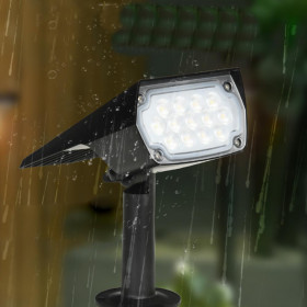 Ηλιακό Φωτιστικό LED 3W 3000k-6000k Μαύρο Amistad 80204910S IT-LIGHTING