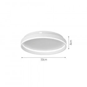 Πλαφονιέρα LED 65W 3000k-6000k Λευκό 42032 INLIGHT