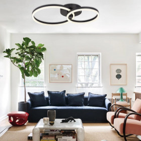 Φωτιστικό LED 45W 3000k-6000k Μαύρο 6094-B INLIGHT