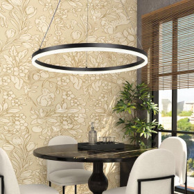 Φωτιστικό LED 45W 3000k-6000k Μαύρο 6095-C INLIGHT