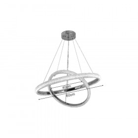 Φωτιστικό LED 60W 3000k-6000k Χρυσό 6102 INLIGHT