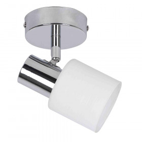 Σποτ Οροφής E14 Χρώμιο Και Λευκό 9079-1 INLIGHT