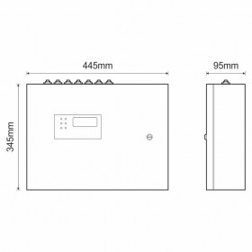 BS-316 Πίνακας Ανίχνευσης Αερίων 16 Ανιχνευτών