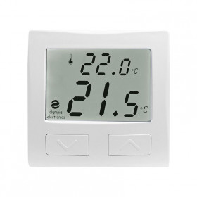 Θερμοστάτης Ψηφιακός Λευκό BS-830 OLYMPIA ELECTRONICS