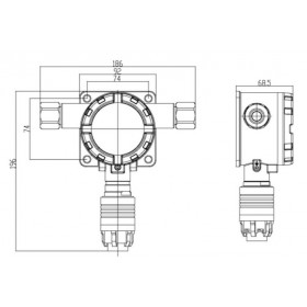 TC-100N/LPG Αναλογικός Ανιχνευτής Υραερίου Αντιεκρικτικού Τύπου