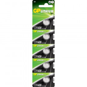 Μπαταρία Λιθίου Coin CR1620 GP BATTERIES