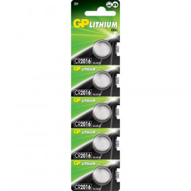 Μπαταρία Λιθίου Coin CR2016 GP BATTERIES