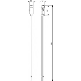 Ενδεικτική Λυχνία Led 12-24V Κόκκινο 00935.R VIMAR