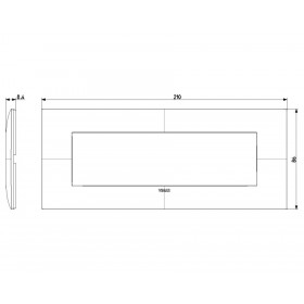 Πλαίσιο 7 Στοιχείων Ασημί 09677.21 Neve VIMAR