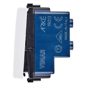 Διακόπτης Ενδιάμεσος A/R 1 Στοιχείου Λευκό Arke 19013.B VIMAR