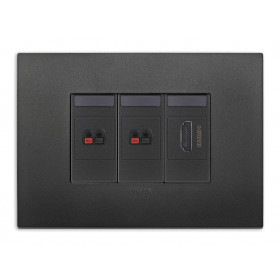 Πρίζα HDMI 1 Στοιχείου Γκρι Arke 19346 VIMAR