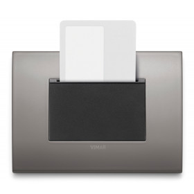 Καρτοδιακόπτης 3 Στοιχείων Γκρι Arke 19465 VIMAR