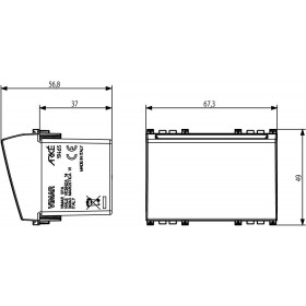 Καρτοδιακόπτης 3 Στοιχείων Metal Arke 19465.M VIMAR