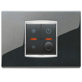 Dimmer Πλήκτρου Universal 1 Στοιχείου Γκρί Eikon 20135.1 VIMAR