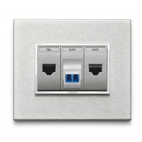 Πριζα Δικτύου RJ45 Cat.6A FTP 1 Στοιχείου Λευκό Eikon 20339.16.B VIMAR