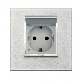 Πλαίσιο 2 Στοιχείων Ασημί 21642.02 Eikon Evo VIMAR