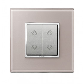 Πλαίσιο 2 Στοιχείων Γκρι Περλέ 21642.73 Eikon Evo VIMAR