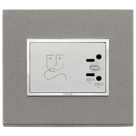 Πλαίσιο 3 Στοιχείων Γκρι 21653.53 Eikon Evo VIMAR