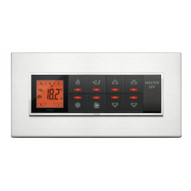 Πλαίσιο 7 Στοιχείων Αλουμίνιο 21657.01 Eikon Evo VIMAR