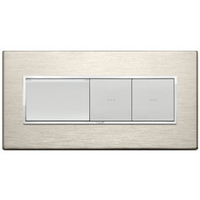 Πλαίσιο 7 Στοιχείων Μπρονζέ 21657.04 Eikon Evo VIMAR