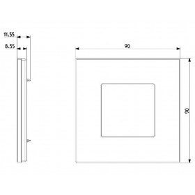 Πλαίσιο 2 Στοιχείων Καφέ Steppa 22642.22 Eikon EXE VIMAR