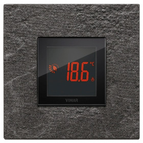 Πλαίσιο 2 Στοιχείων Μαύρο gres 22642.53 Eikon EXE VIMAR