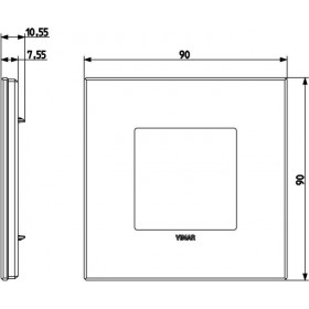 Πλαίσιο 2 Στοιχείων Λευκό 22642.71 Eikon EXE VIMAR