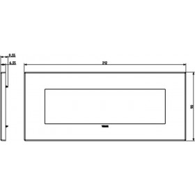 Πλαίσιο 7 Στοιχείων Μπρονζέ 22657.12 Eikon EXE VIMAR