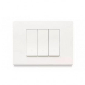 Διακόπτης Μεασίος Α/R 1 Στοιχείου Λευκό Linea 30012.B VIMAR