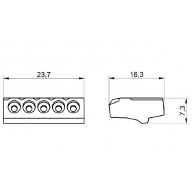 Κάπς Καλωδίων Έως 2.5mm² Καλώδιο 3505 TEKOX