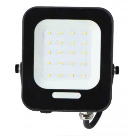 Προβολέας LED 10W 3000K Μαύρο IP66 230V LUCAS