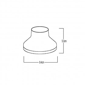 Απλίκα E27 Μαύρο Ronda 40-301019 G.K.